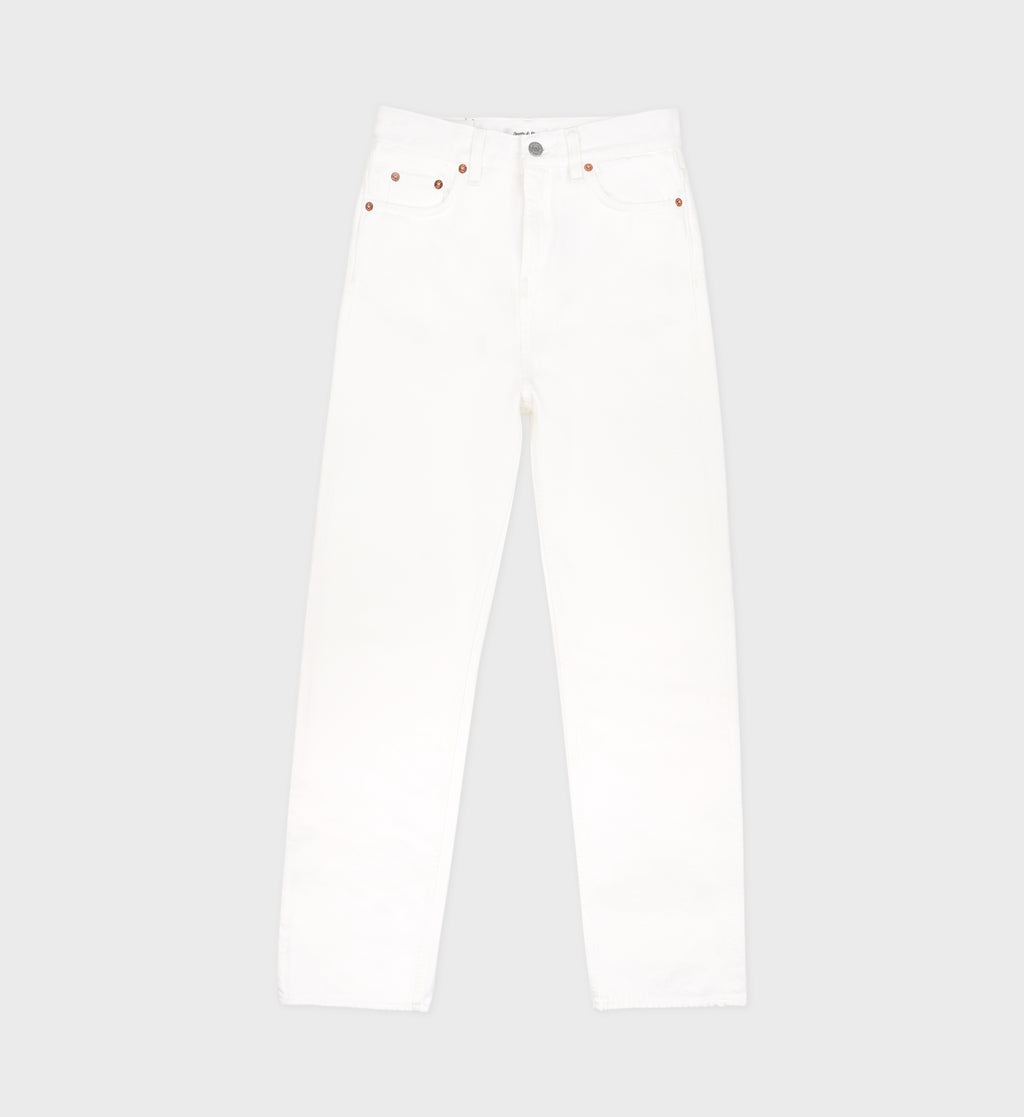 Loose Fit Denim - Off White – Sporty & Rich