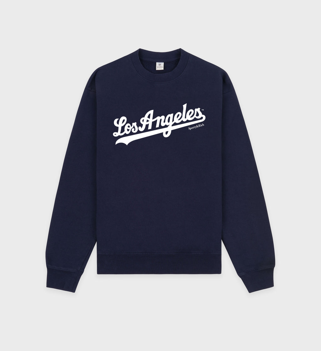 Dodgers Crewneck Navy/White