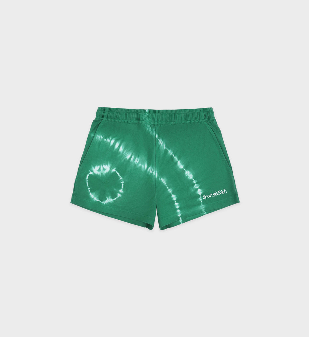 Serif Logo Disco Short - Gemstone Tie Dye – Sporty & Rich