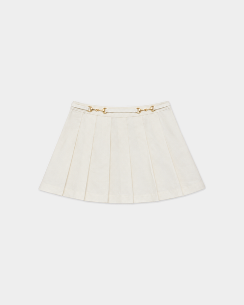 Anais Riding Skirt - Ecru
