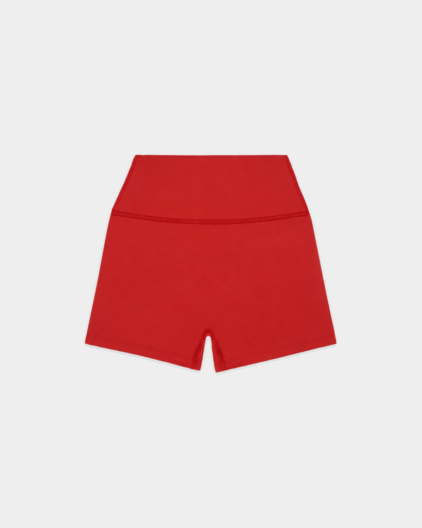 Blaire Signature Logo Mini Biker Short - Ruby