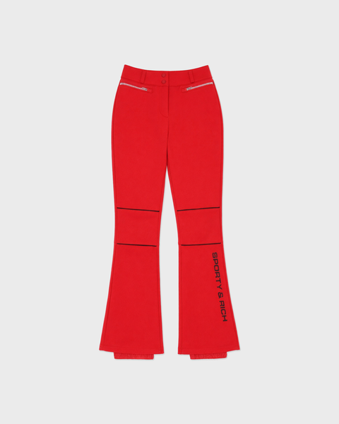 Boso Bold Logo Ski Pants - Rosso