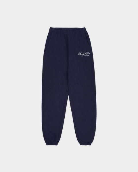 Brianno Club Script Jogger - Dark Navy