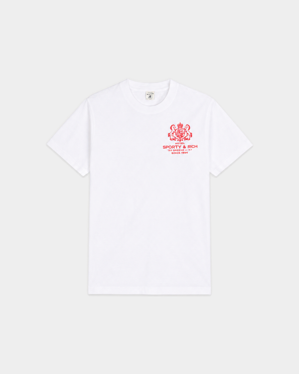Cameron SR Hotel Tshirt - White