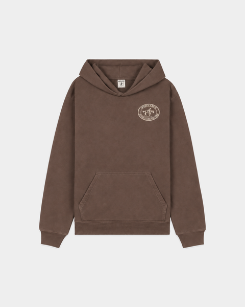 Elaine Riding Club Hoodie - Chocolate