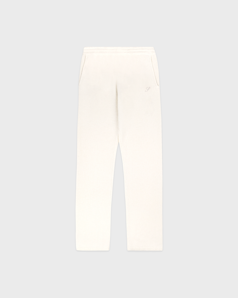 Ivana S Logo Cashmere Trousers - Cream