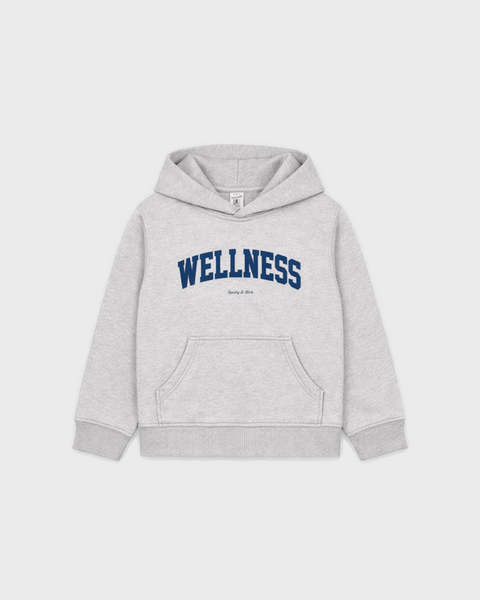 Katie Wellness Ivy Kids Hoodie - Heather Gray