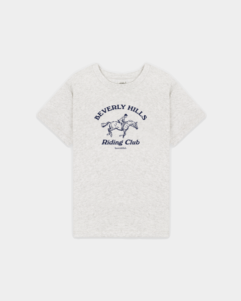 Polly BH Riding Club Essential Tee - Heather Gray