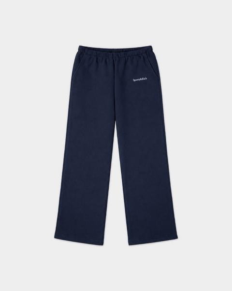 Bennett Serif Logo Baggy Sweatpant - Dark Navy