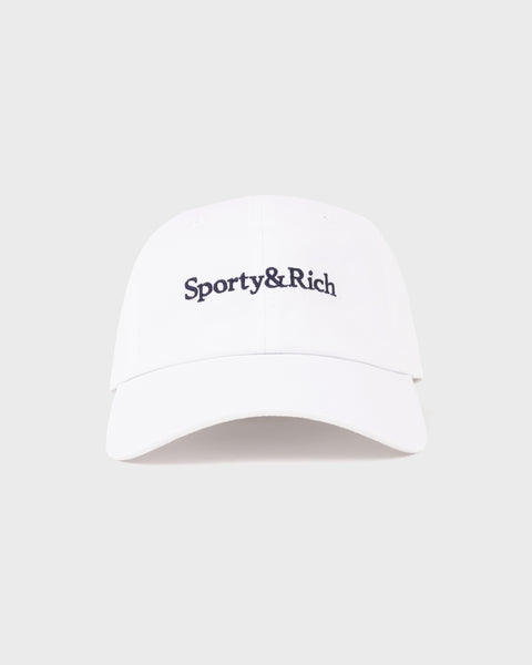 Maeve Serif Logo Hat - White