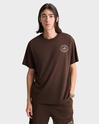 Riding Club T-Shirt - Chocolate/Cream