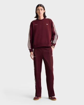 Adidas Track Crewneck - Merlot