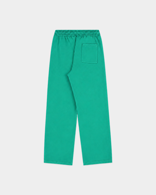 Blakely Srcc Wide Sweatpant - Kelly, a wide-leg style in kelly green with a white logo on the hip.