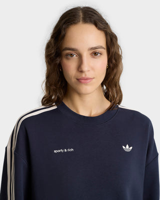 Adidas Track Crewneck - Navy