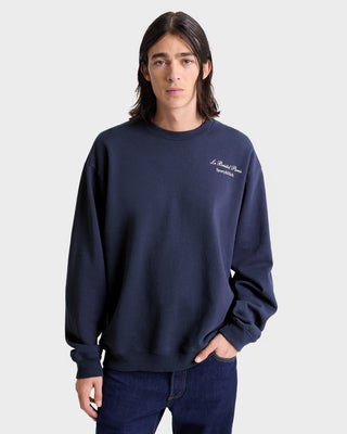 Faubourg Crewneck - Navy/Cream