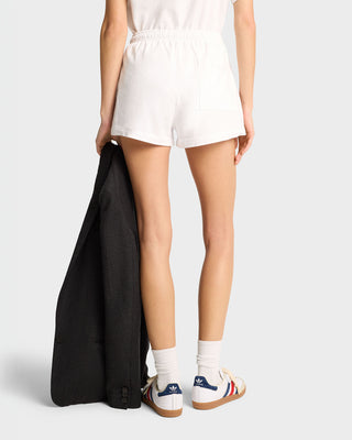 NY Health Club Disco Short - White/Navy