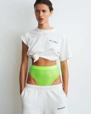 Health Is Wealth T-Shirt - White/Navy
