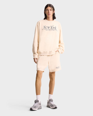 NY 94 Crewneck - Cream/Navy