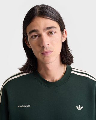 Adidas Track Crewneck - Forest