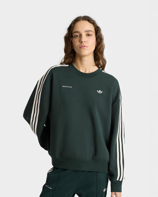 Adidas Track Crewneck - Forest