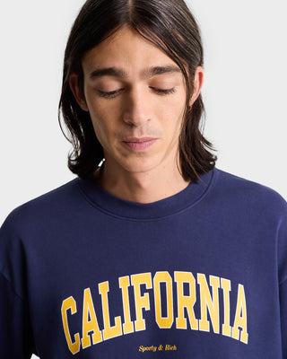 Crewneck California - Marine/Doré