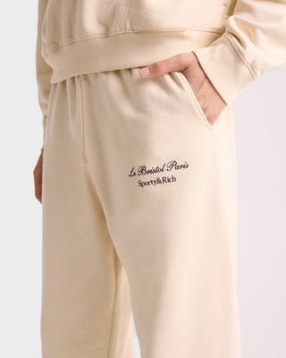 Faubourg Sweatpant - Cream/Chocolate