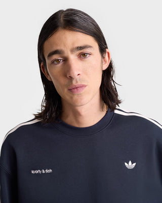 Adidas Track Crewneck - Navy