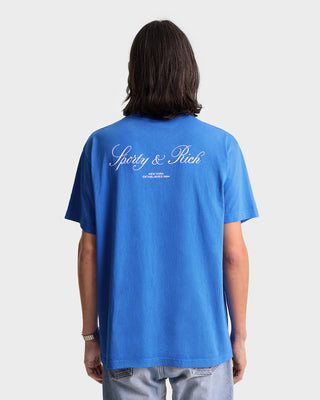 Vendome Resort T-Shirt - Paris Blue/White