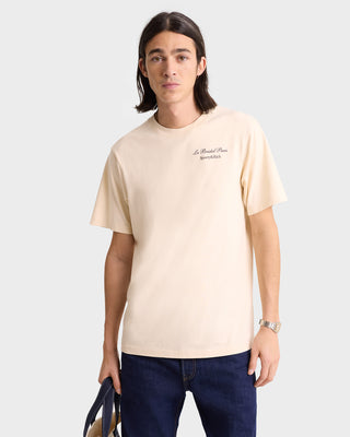 Faubourg T-Shirt - Cream/Chocolate