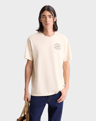 Riding Club T-Shirt - Cream/Chocolate