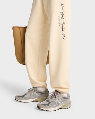 NY Health Club Sweatpant - Cream/Navy