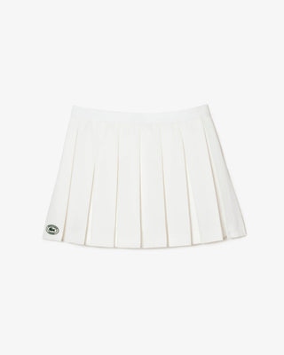 Tennis Pleated Skirt - Farine