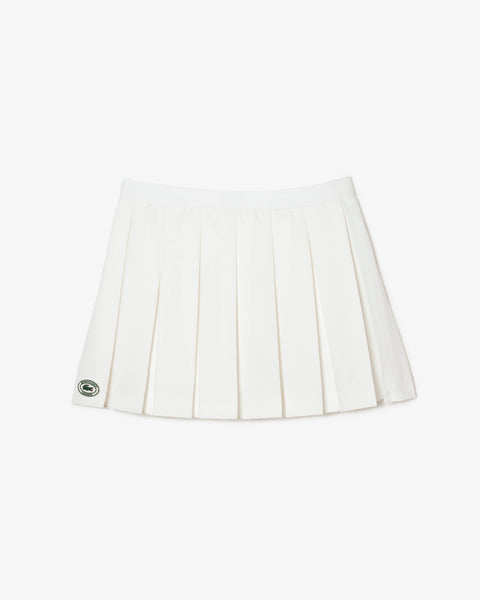 Tennis Pleated Skirt - Farine