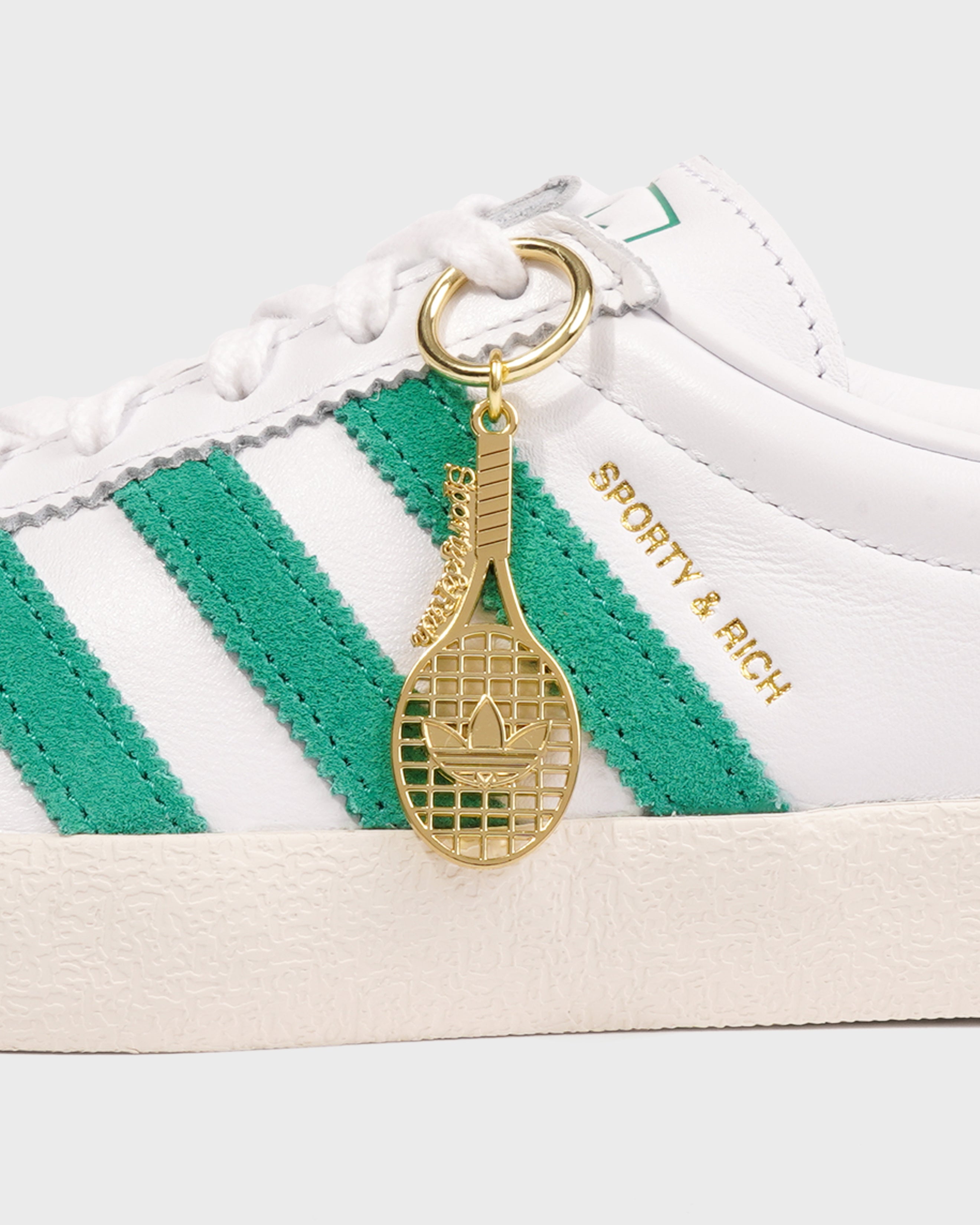adidas x Sporty & Rich Women's Blanc - Cloud White/Off White/Court Green White / 6.5 adidas x Sporty & Rich Women's Blanc - Cloud White/Off White/Court Green White / 6.5