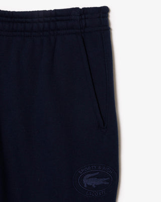 Oval Logo Embroidered Sweatpant - Marine