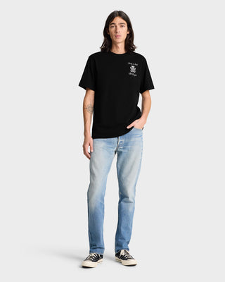 The Carlyle Crest T-Shirt - Black/White