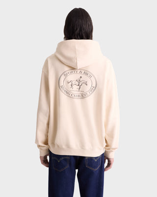 Riding Club Hoodie - Cream/Chocolate