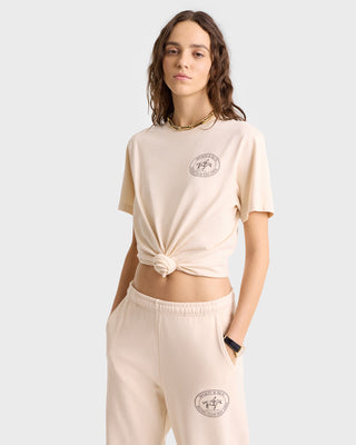 Riding Club Sweatpant - Cream/Chocolate