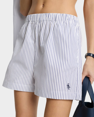 SRC Poplin Short - Blue Striped