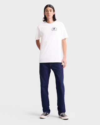 Polo Club T-Shirt - White/Navy