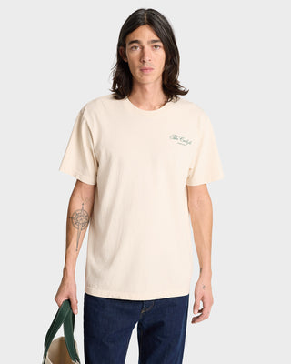 The Carlyle Souvenir T-Shirt - Cream/Forest