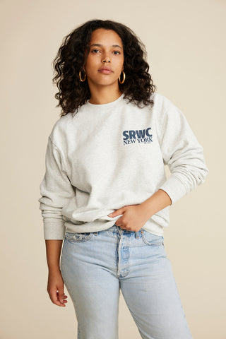 SRWC 94 Crewneck - Heather Gray/Navy