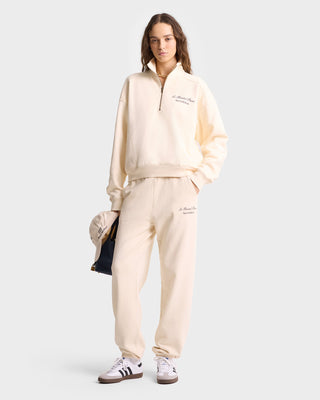 Faubourg Sweatpant - Cream/Chocolate