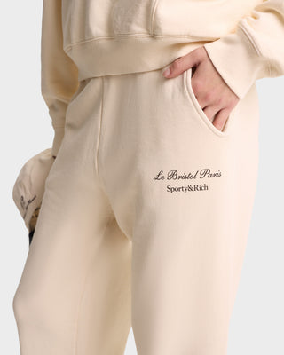 Faubourg Sweatpant - Cream/Chocolate