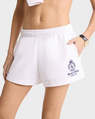 Crown Country Disco Short - White/Navy