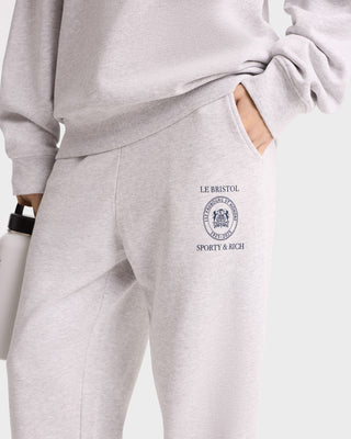 Crest Seal 100th Sweatpant - Heather Gray/Navy