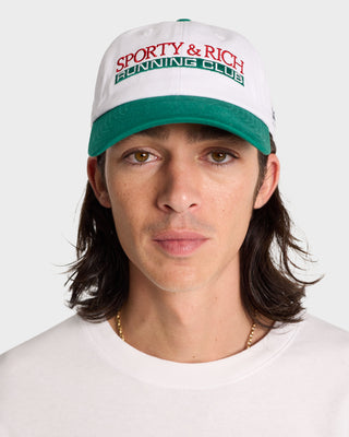 Finish Line Hat - White/Alpine