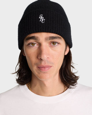 SRC Wool Beanie - Black/White