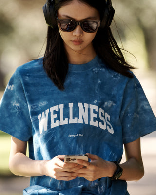 Wellness Ivy T-Shirt - Hydrangea Tie & Dye