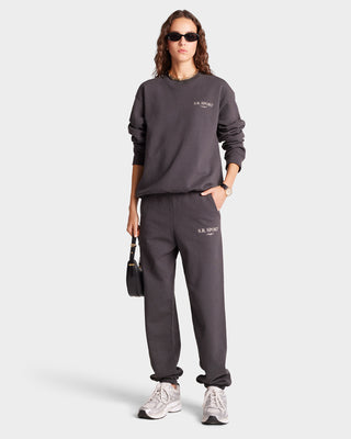 S.R. Sport Sweatpant - Faded Black/Cream